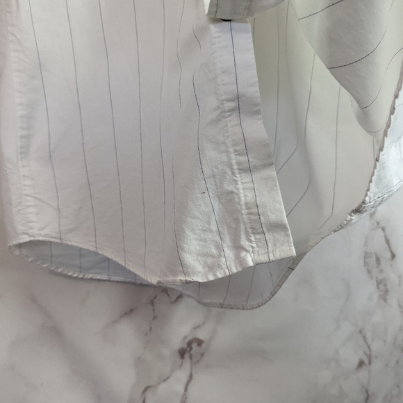 Vintage Roper Shirt Mens Snap Button White  Short Sleeve Size XL Stripe … - Picture 5 of 11